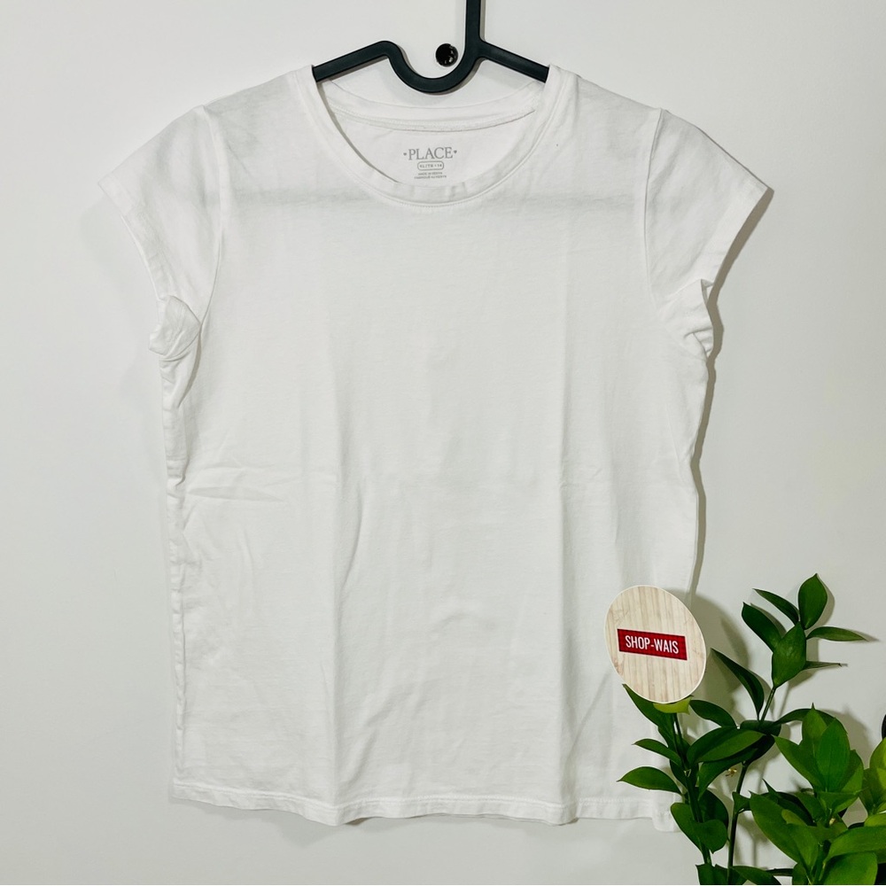 The Children's Place White Short Sleeve Tee